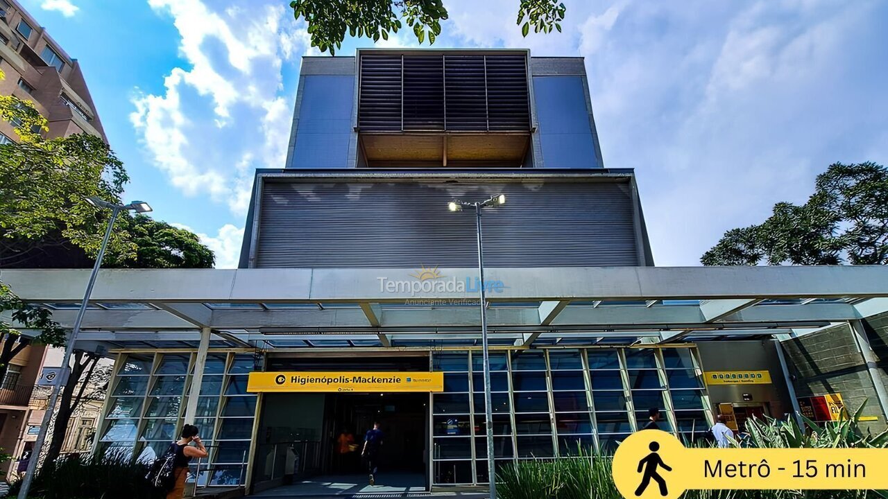 Apartment for vacation rental in São Paulo (Consolação)