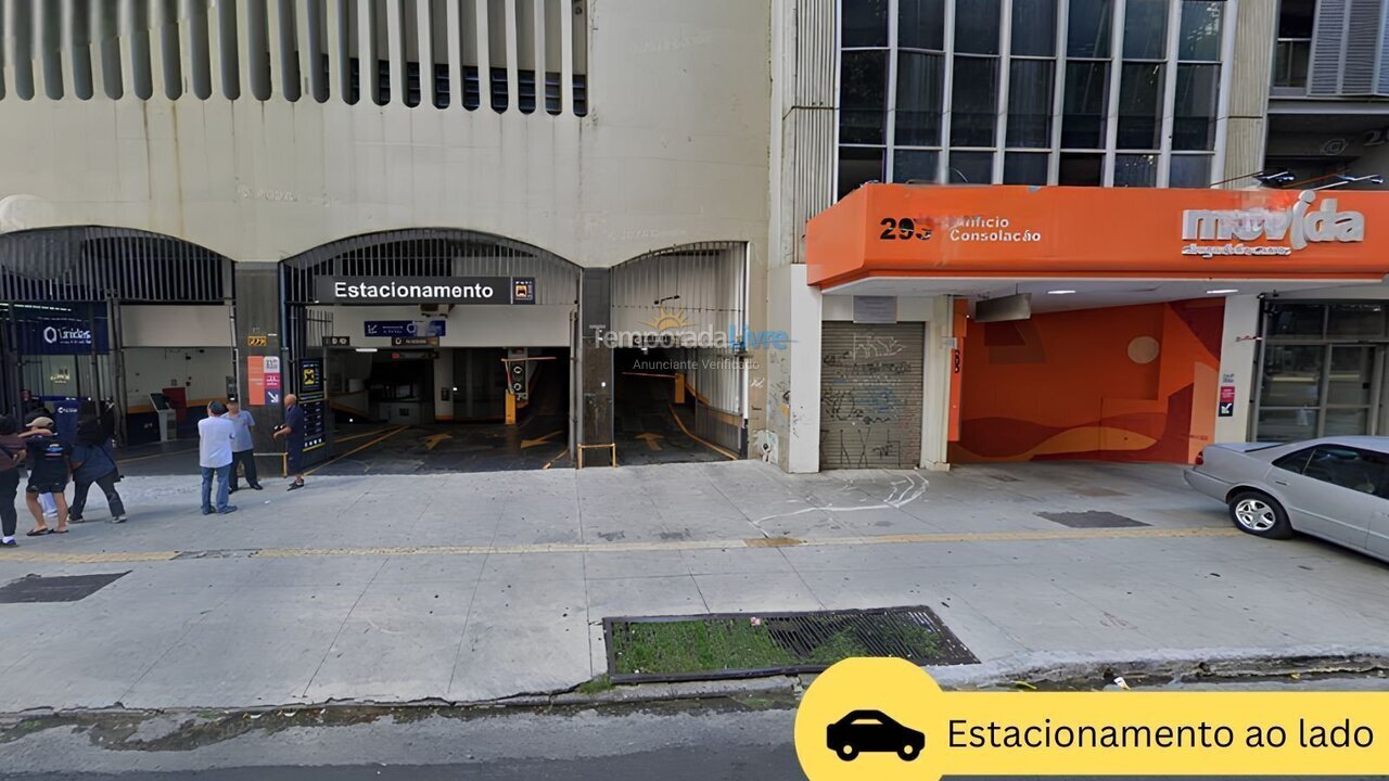 Apartment for vacation rental in São Paulo (Consolação)