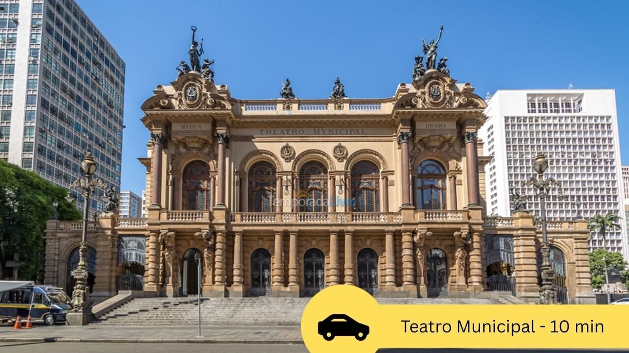 Apartment for vacation rental in São Paulo (Consolação)