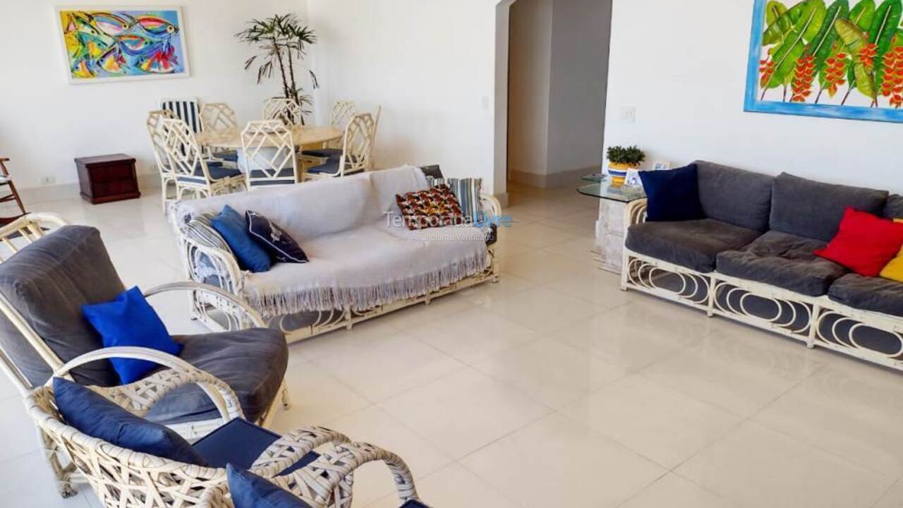 Apartamento para aluguel de temporada em Guarujá (Pitangueiras)