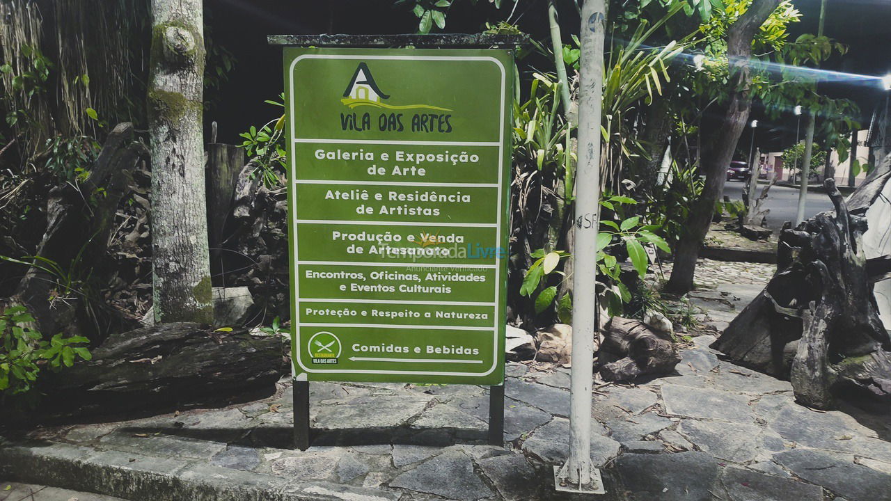 Vila das artes a 200 mts Casa para aluguel de temporada em Serra (Praia de Capuba)