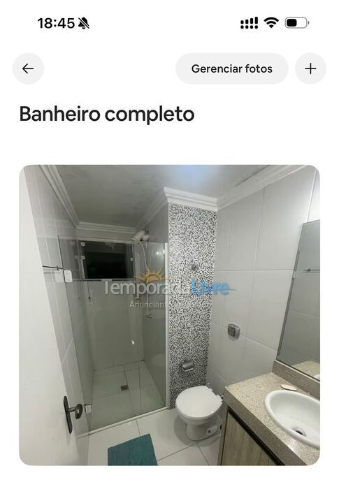 Apartamento para aluguel de temporada em Itapema (Meia Praia)