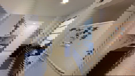 Cozinha visto da sala de jantar