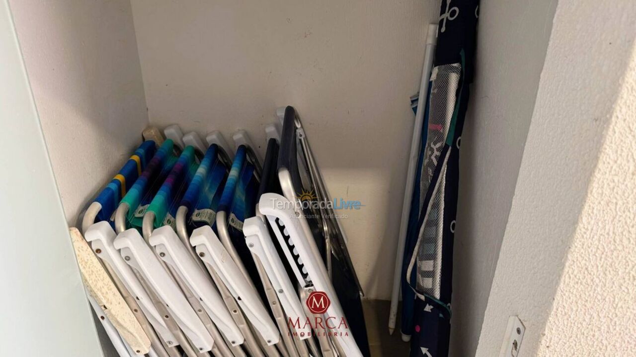 Apartamento para aluguel de temporada em