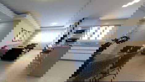 Apartamento 3 dormitórios para temporada Centro-itapema