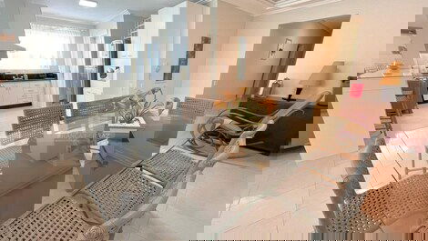 Apartamento frente al mar con 3 habitaciones en el centro de Itapema - alquiler...