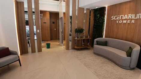 Execelente apartamento novo com Vista Mar