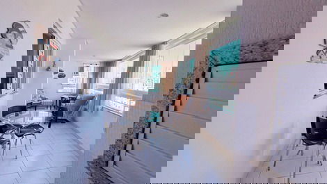 Apartamento en alquiler por temporada con 3 habitaciones en el centro de Balneário Camboriú