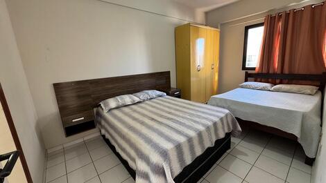 AP 2 QTS, todo completo, ubicado en Praia do Morro, Guarapari/ES