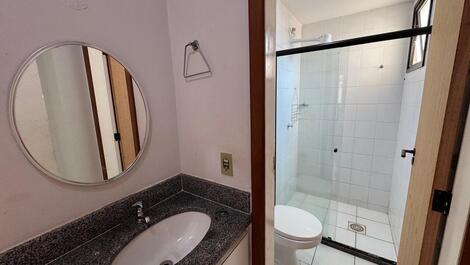 AP 2 QTS, todo completo, ubicado en Praia do Morro, Guarapari/ES