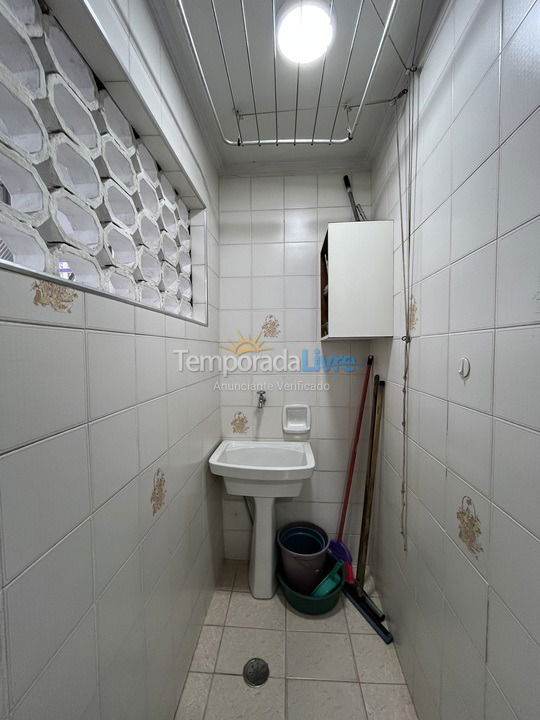 Área de serviço  Apartment for vacation rental in Guarujá (Pitangueiras)