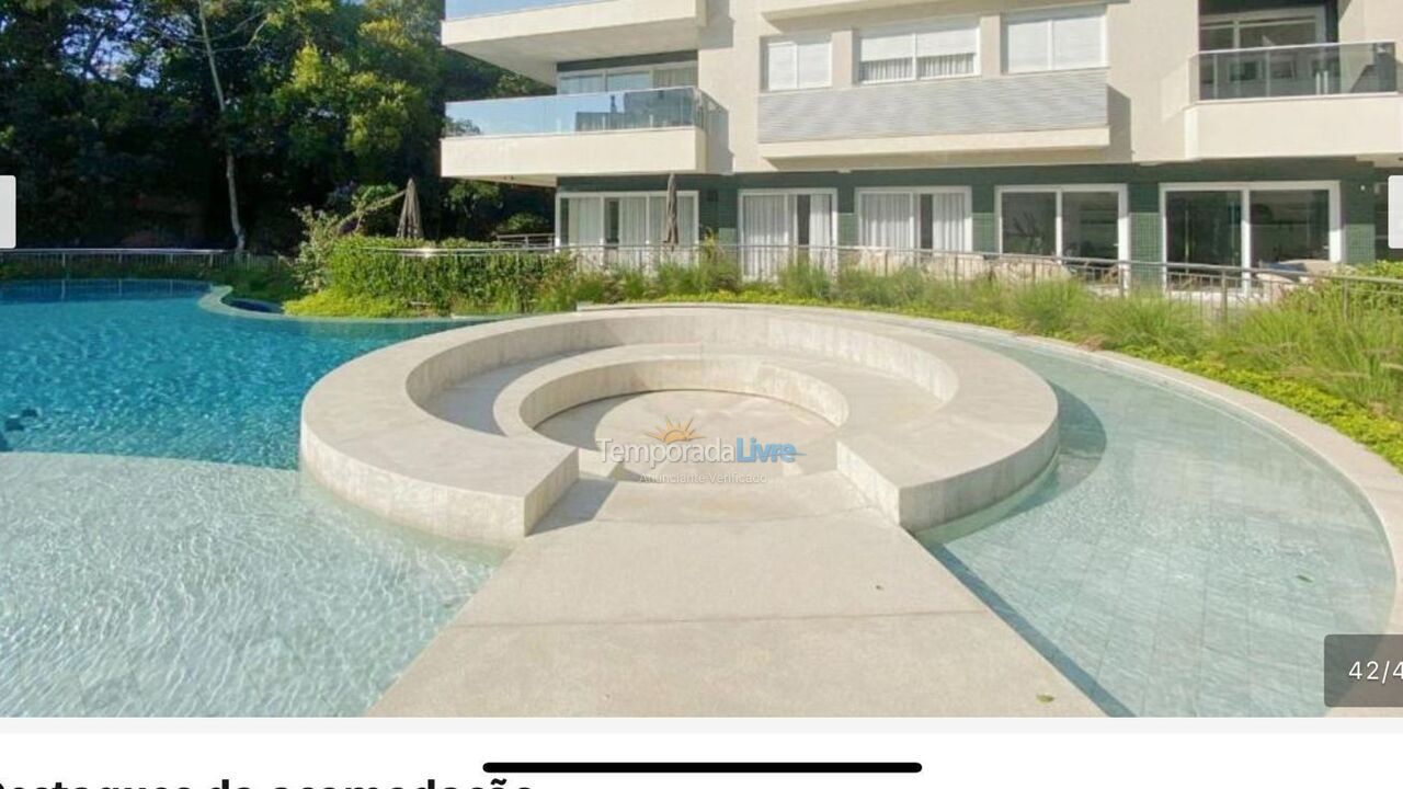 Apartamento para aluguel de temporada em Florianopolis (Jurerê)