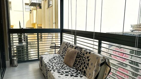 Hermoso loft con balcón en Ipanema