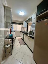 Apartment for 10 people on the beachfront in Meia Praia.