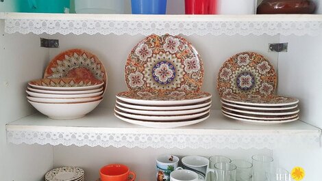 Cómoda y bien equipada, con ropa de cama Itaguá IG.