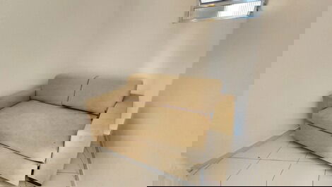 Beachfront apartment with 3 bedrooms (1 suite), 1 parking space, opposite the restaurant.