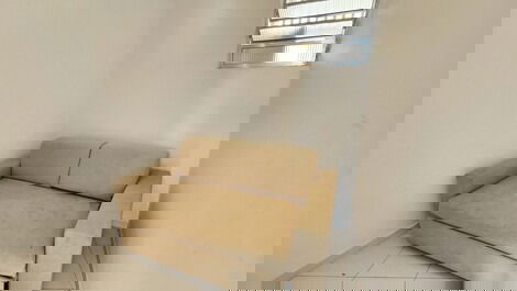 Beachfront apartment with 3 bedrooms (1 suite), 1 parking space, opposite the restaurant.