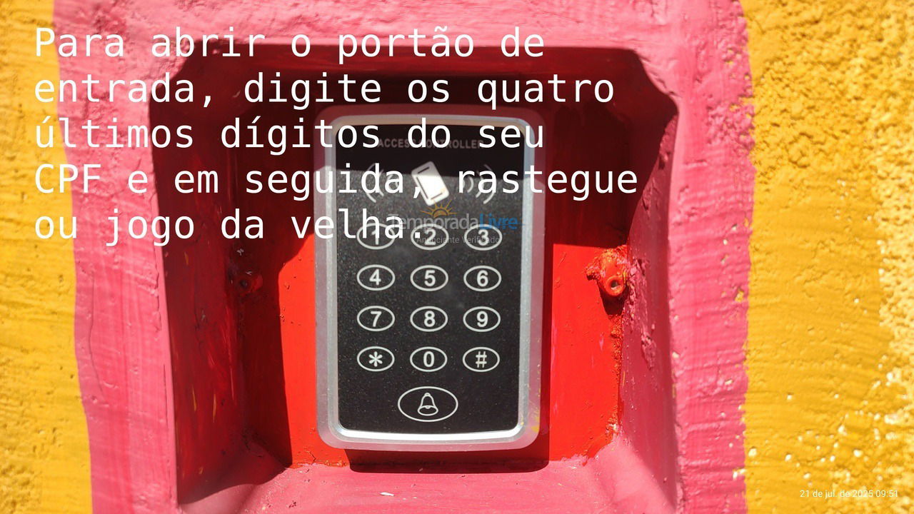 Casa para alquiler de vacaciones em Serra (Praia de Capuba)