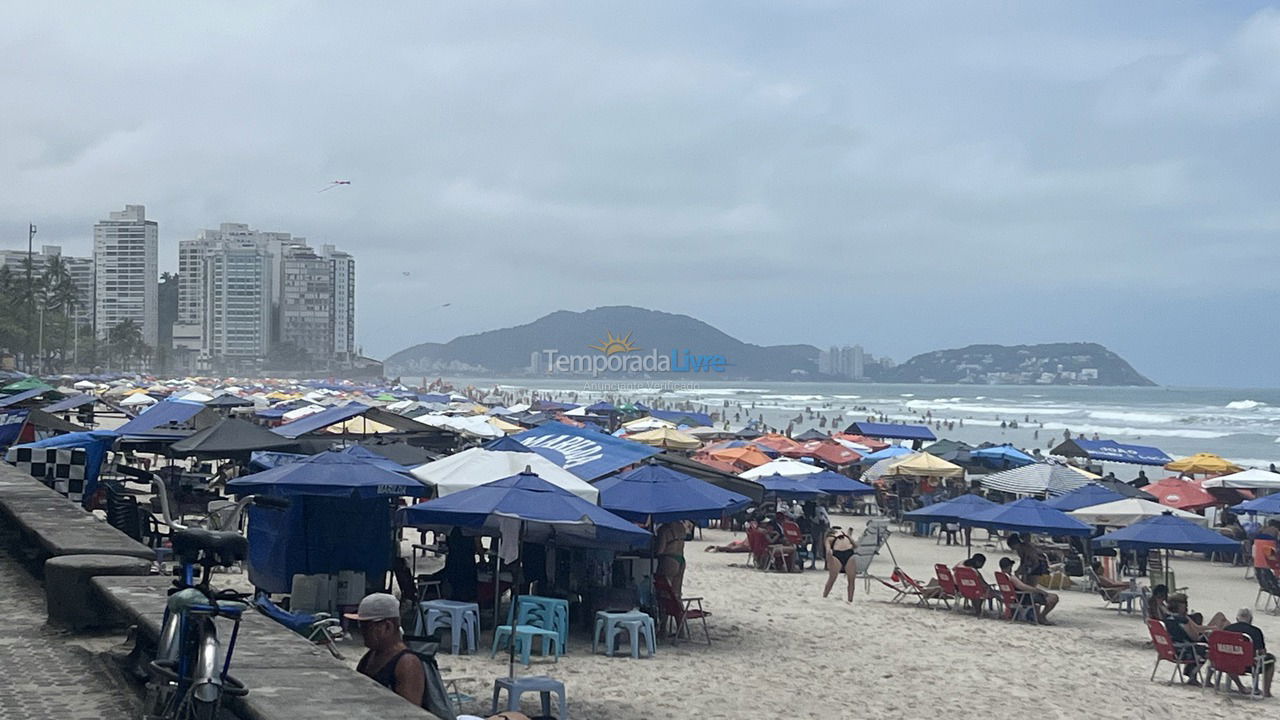 Apartment for vacation rental in Guarujá (Pitangueiras)