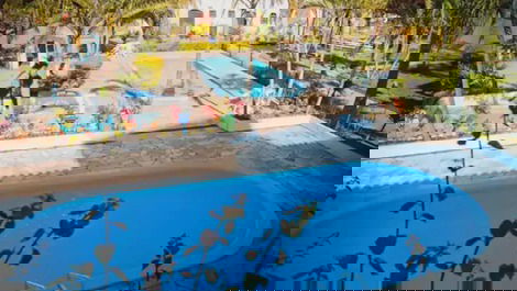 Alugo casa em hotel pe na areia