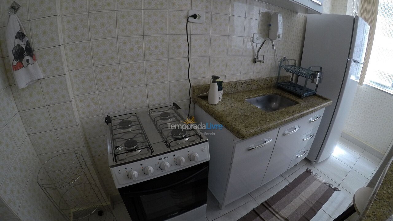 Apartamento para aluguel de temporada em Santos (Aparecida Embaré)