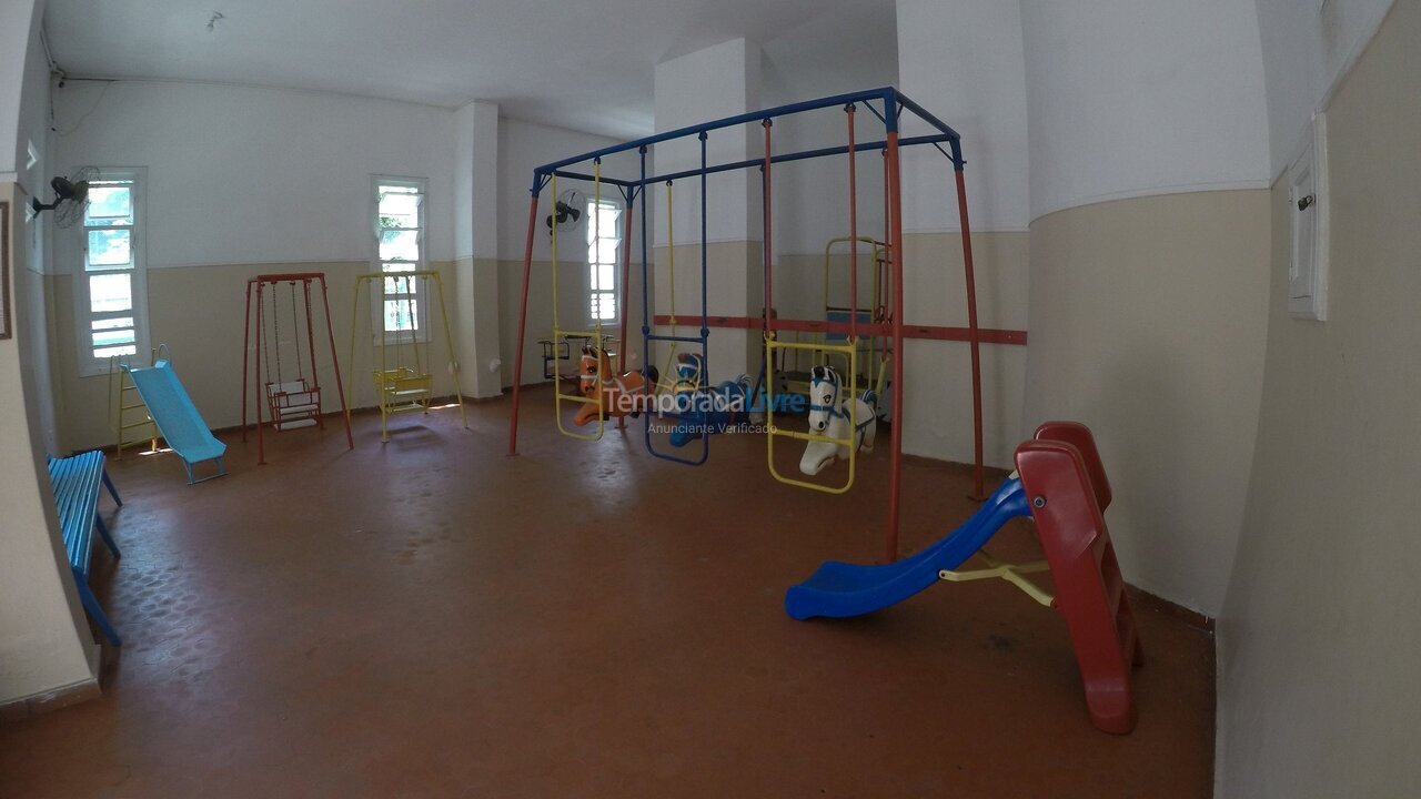 Apartamento para aluguel de temporada em Santos (Aparecida Embaré)