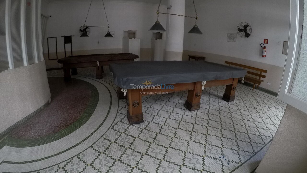 Apartamento para aluguel de temporada em Santos (Aparecida Embaré)