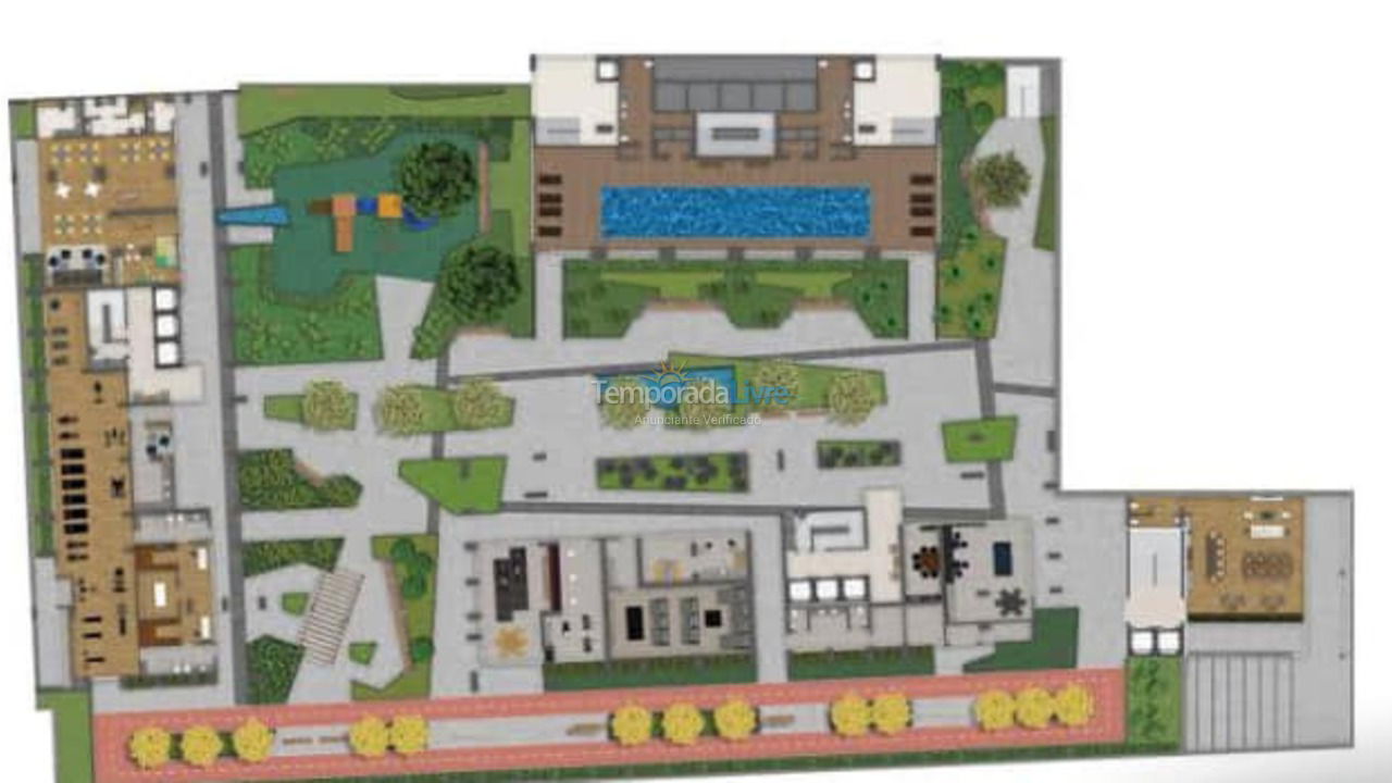 Apartamento para alquiler de vacaciones em Florianópolis (Centro)