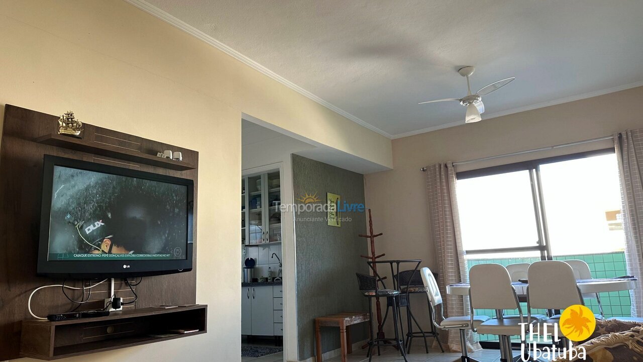 Apartamento para aluguel de temporada em Ubatuba (Itaguá)