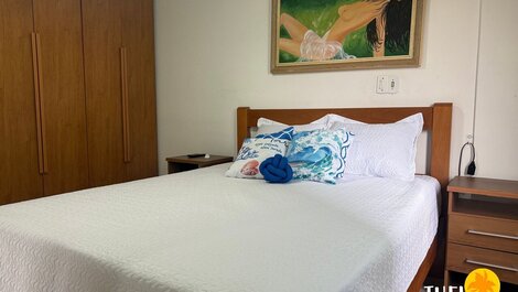 Confortável e bem equipado, com roupa de cama Itaguá IG
