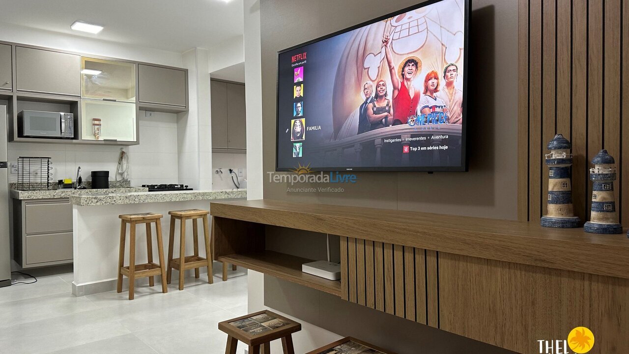 Apartment for vacation rental in Ubatuba (Praia Grande)