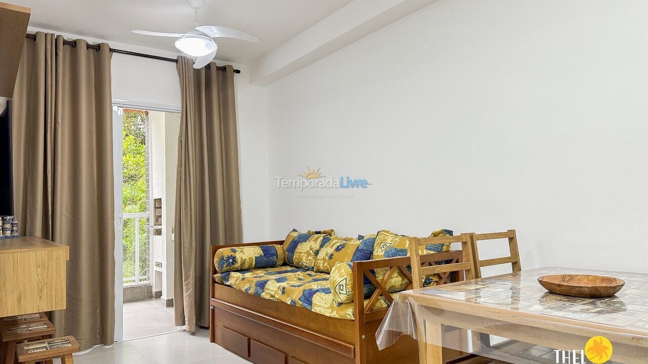 Apartment for vacation rental in Ubatuba (Praia Grande)