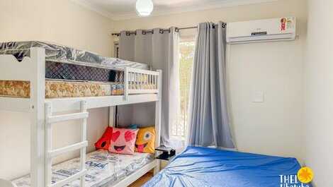 Ideal para 10 pessoas com piscina e AR nos 3 qtos