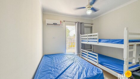 Ideal para 10 pessoas com piscina e AR nos 3 qtos