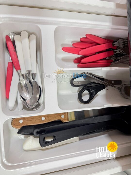 Apartamento para aluguel de temporada em Ubatuba (Itaguá)