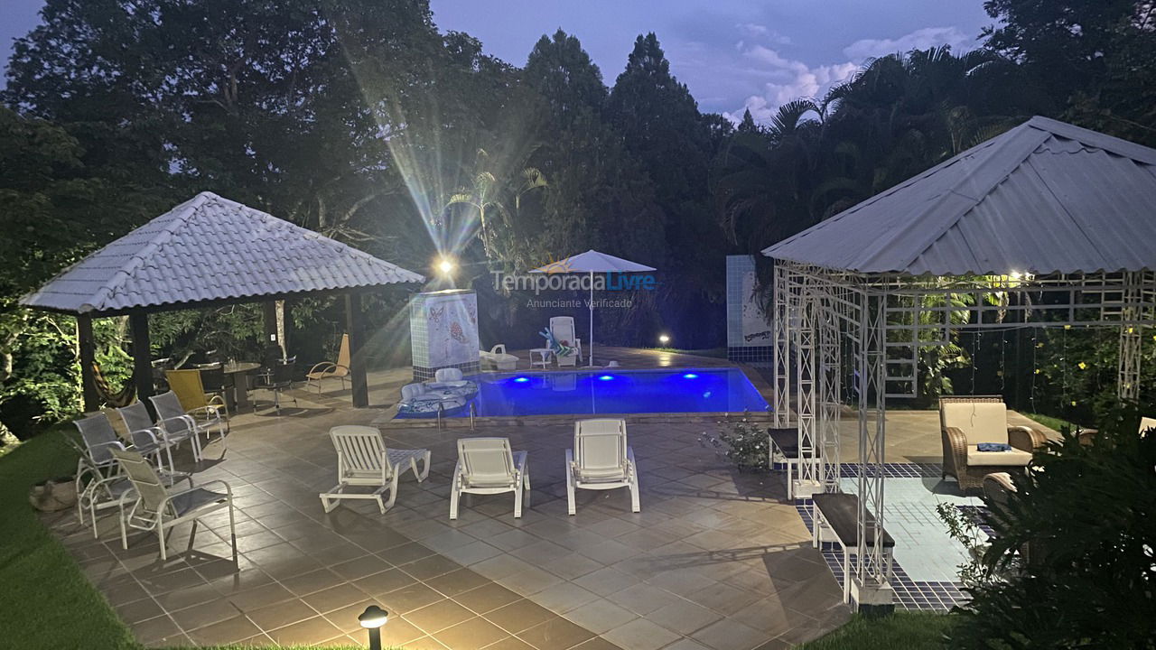 Granja para alquiler de vacaciones em Chapada dos Guimarães (Estrada da Cachoeira Rica Km 10)