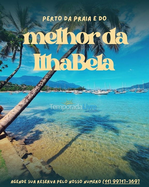 Casa para alquiler de vacaciones em Ilhabela (Perequê)