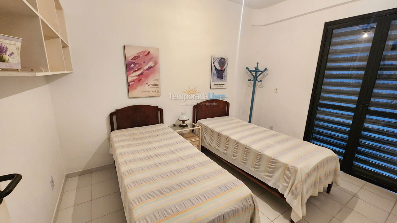 Apartment for vacation rental in Guarujá (Enseada)