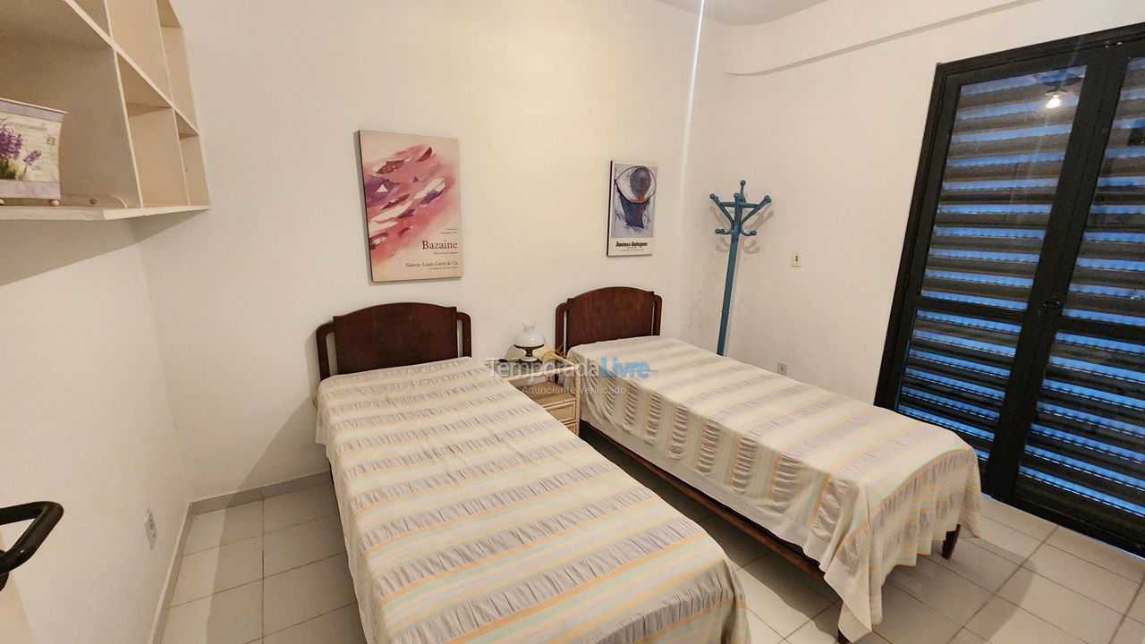 Apartment for vacation rental in Guarujá (Enseada)