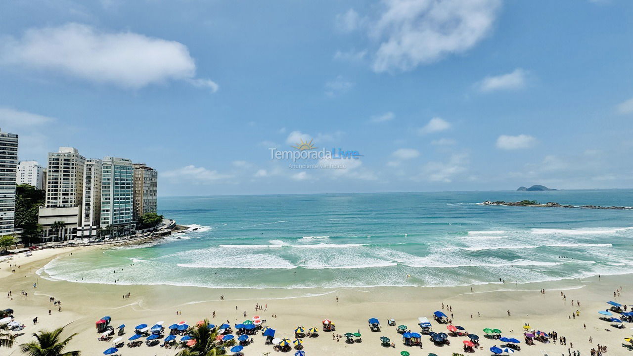 Apartamento para aluguel de temporada em Guarujá (Pitangueiras)