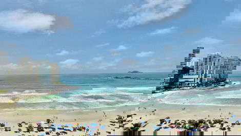 Pitangueiras - Frente Total Mar - 4 Dormitórios - Ar Condicionado