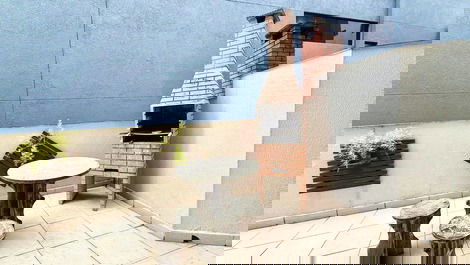 Apartamento com terraço em Bombas para 8 pessoas