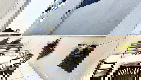 Apartamento com terraço em Bombas para 8 pessoas