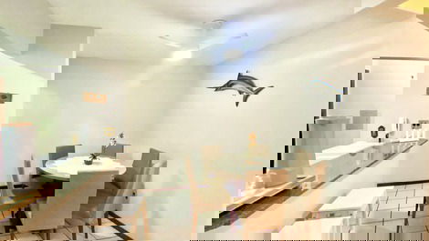 Apartamento com terraço em Bombas para 8 pessoas