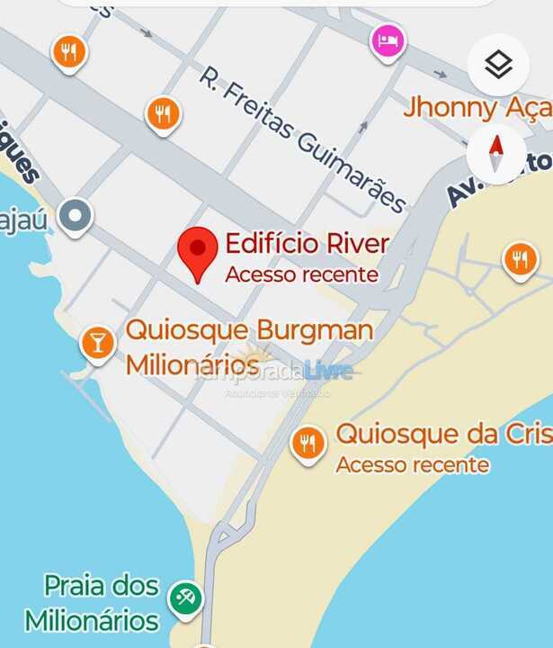 Apartamento para alquiler de vacaciones em São Vicente (Itararé)