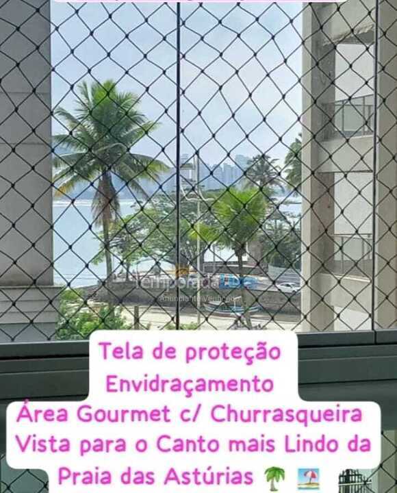 Apartamento para aluguel de temporada em Guarujá (Astúrias)