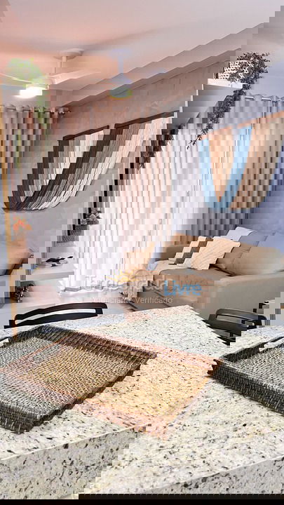 Apartment for vacation rental in Ubatuba (Praia Grande)