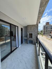 Sacada com churrasqueira