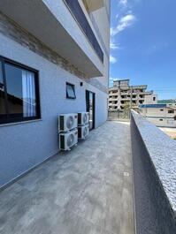 Sacada lateral com jacuzzi