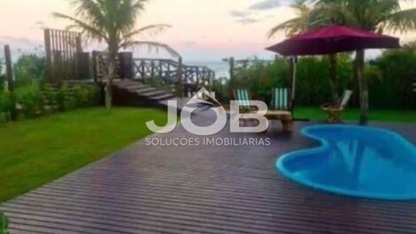 Casa pé na areia para 14 pessoas na praia do Mariscal